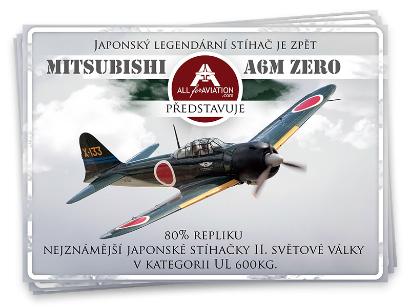 Mitsubishi A6m Zero brožura